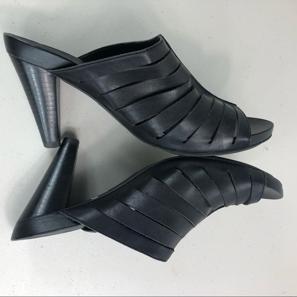 Madison Black Sandals Size 9.5 M - Picture 5 of 8